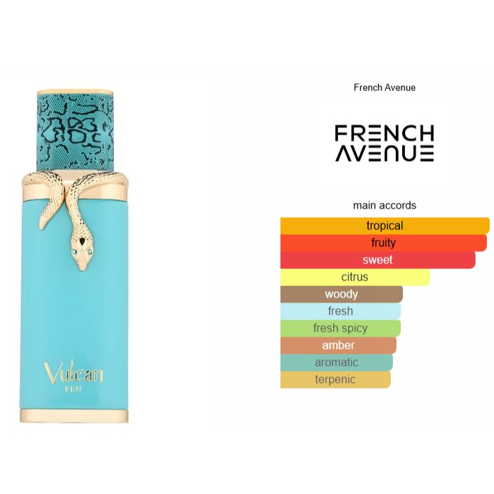 VULCAN FEU 100ML - FRENCH AVENUE