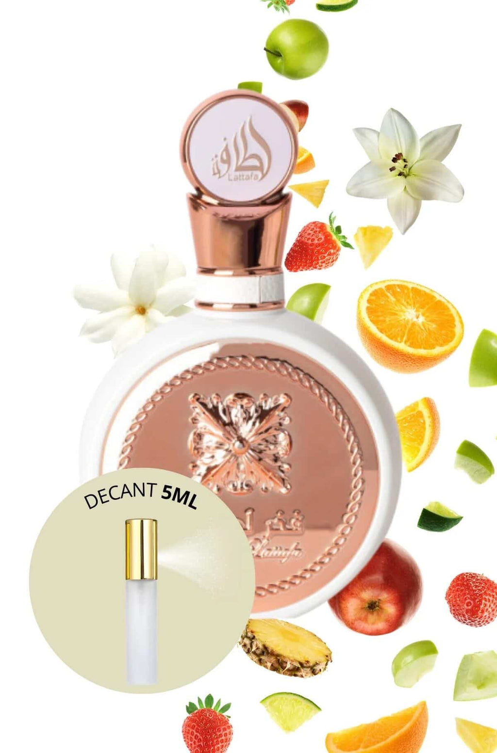 Decant Fakhar Rose Eau de Parfum 5 mL | Lattafa