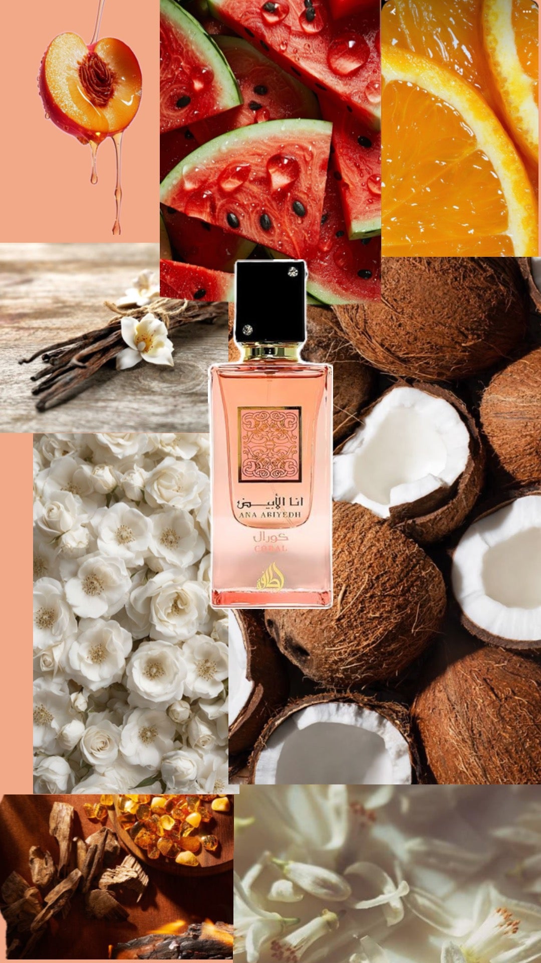 Decant Ana Abiyedh Coral de Lattafa 5ml