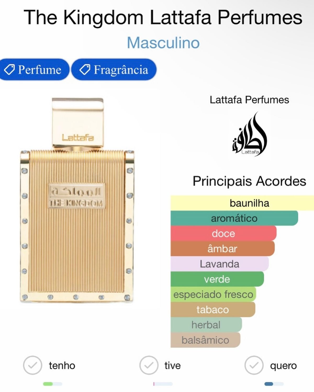 The Kingdom For Men de Lattafa