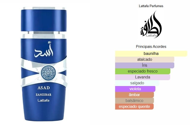Asad Zanzibar de Lattafa