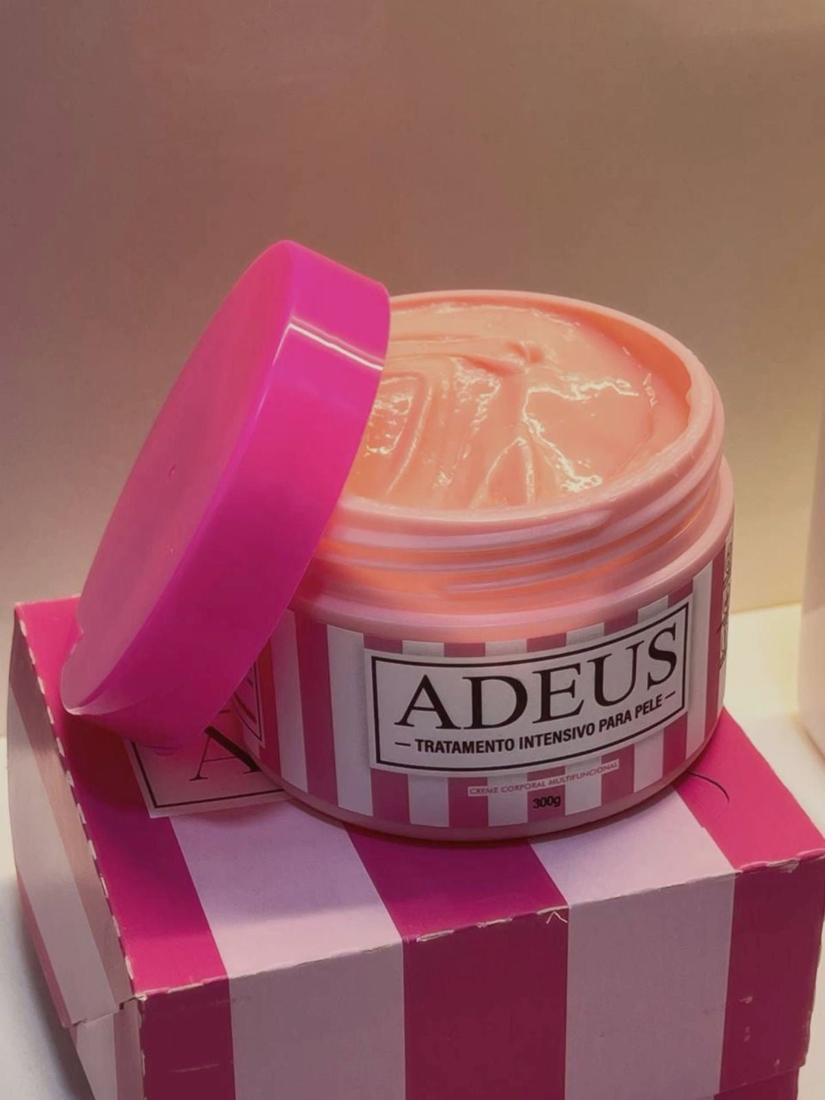 ADEUS Creme Corporal 300g | Estrias, Celulite, Flacidez e Firmeza da Pele