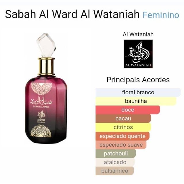 SABAH AL WARD 100 ML Al WATANIAH