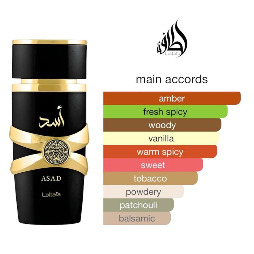 Decant Asad Eau De Parfum 5ml Lattafa